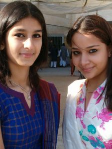 Pic of Lalima and Friend.